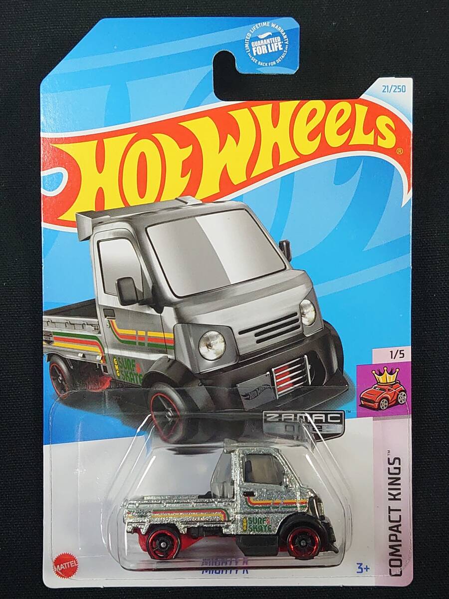 ★ホットウィール★国内販売なし MIGHTY K ZAMAC マイティー ケイ ザマック COMPACT KINGS 軽トラ ASADA HotWheels HW (送料220円~)_画像1