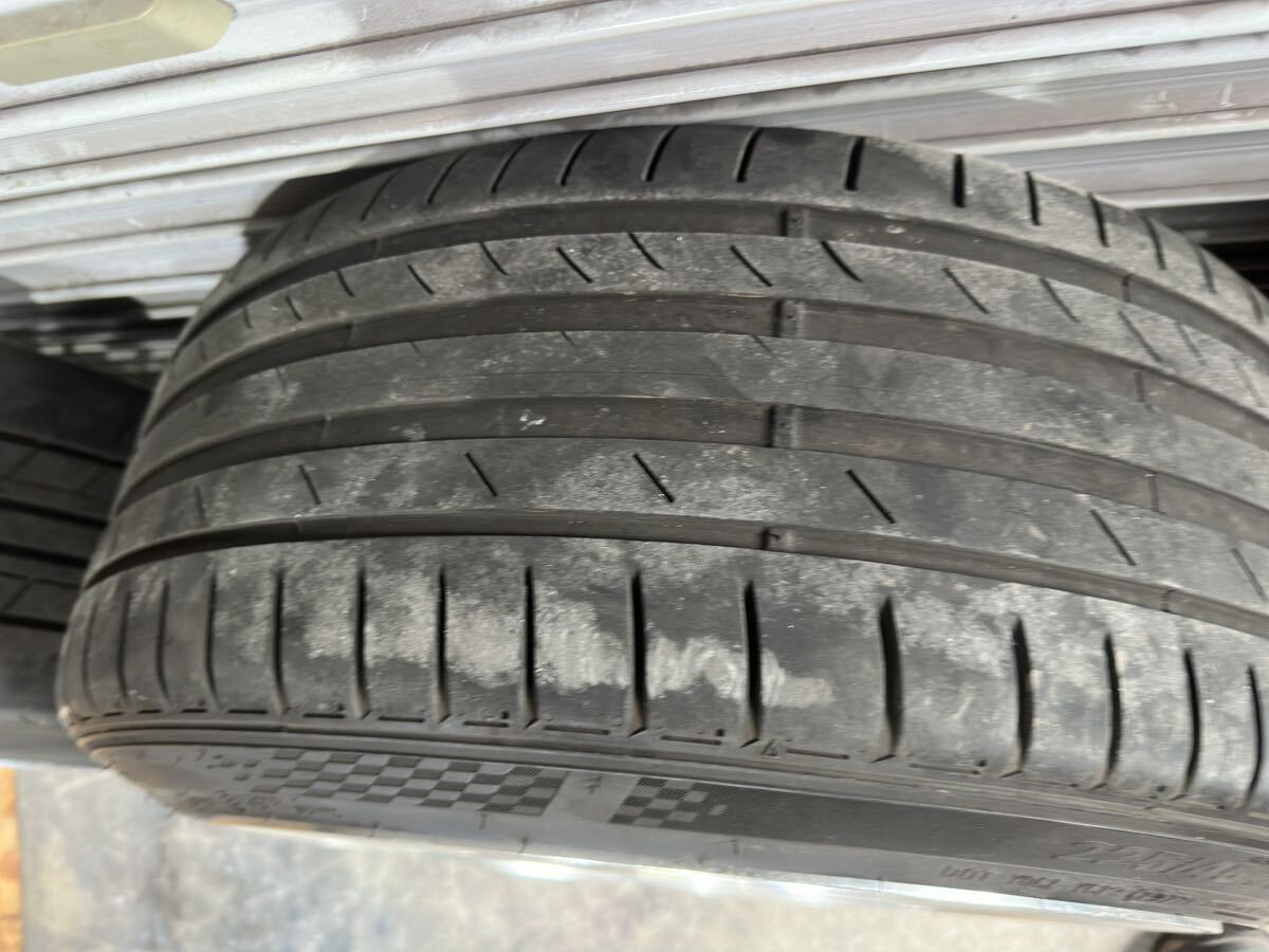 ESSEX ENCM18インチ中古4本セット225/45R18 9.5J+13ハイエース用オーバーフェンダーサイズ_画像8