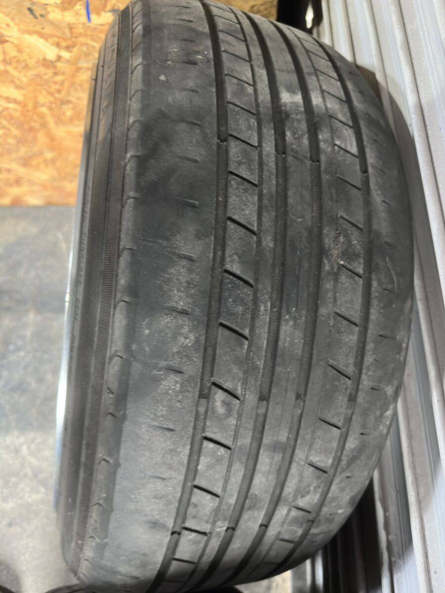 ESSEX ENCM18インチ中古4本セット225/45R18 9.5J+13ハイエース用オーバーフェンダーサイズ_画像9