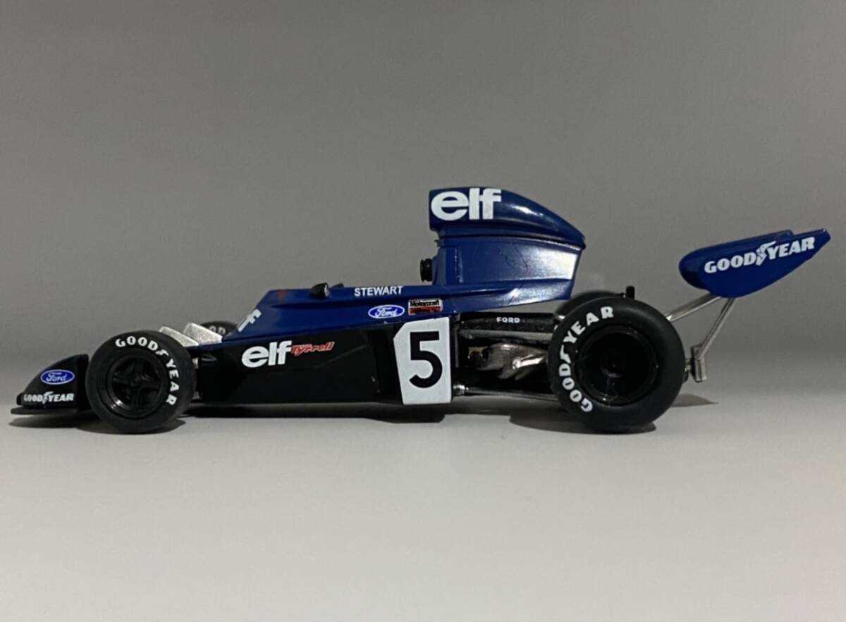 1/43 Tyrrell Ford 1973 Jackie Stewart #5 ◆ 1位 1973 FIA F1 World Championship ◆ ティレル フォード - デアゴスティーニ_画像5