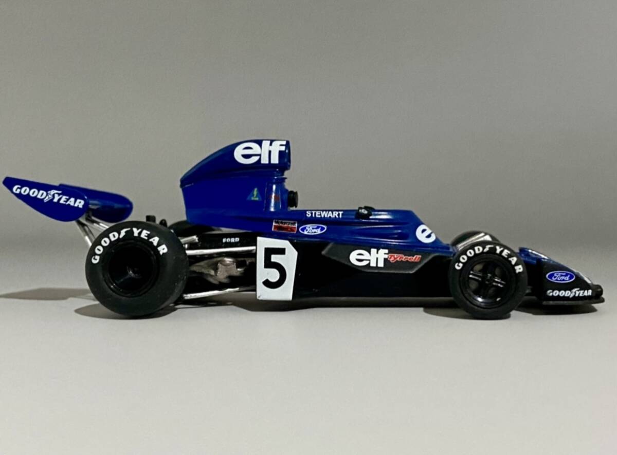 1/43 Tyrrell Ford 1973 Jackie Stewart #5 ◆ 1位 1973 FIA F1 World Championship ◆ ティレル フォード - デアゴスティーニ_画像6