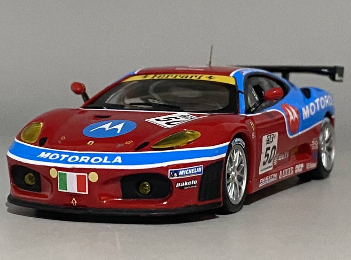 1/43 AF Corsa Motorola Ferrari F430 GTC #50 FIA GT 2007 ◆ GT2 Champions | Toni Vilander / Durk Muller ◆ フェラーリ _画像2