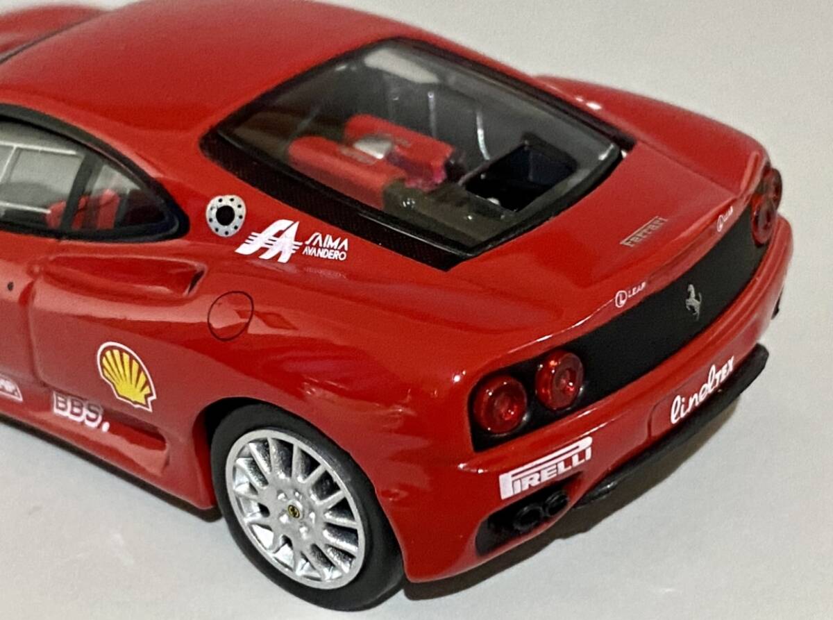 1/43 Ferrari 360 GT 3.6L F131 V8 ◆ Hachette Ferrari Collection Vol.34 ◆ アシェット フェラーリ コレクション _画像9