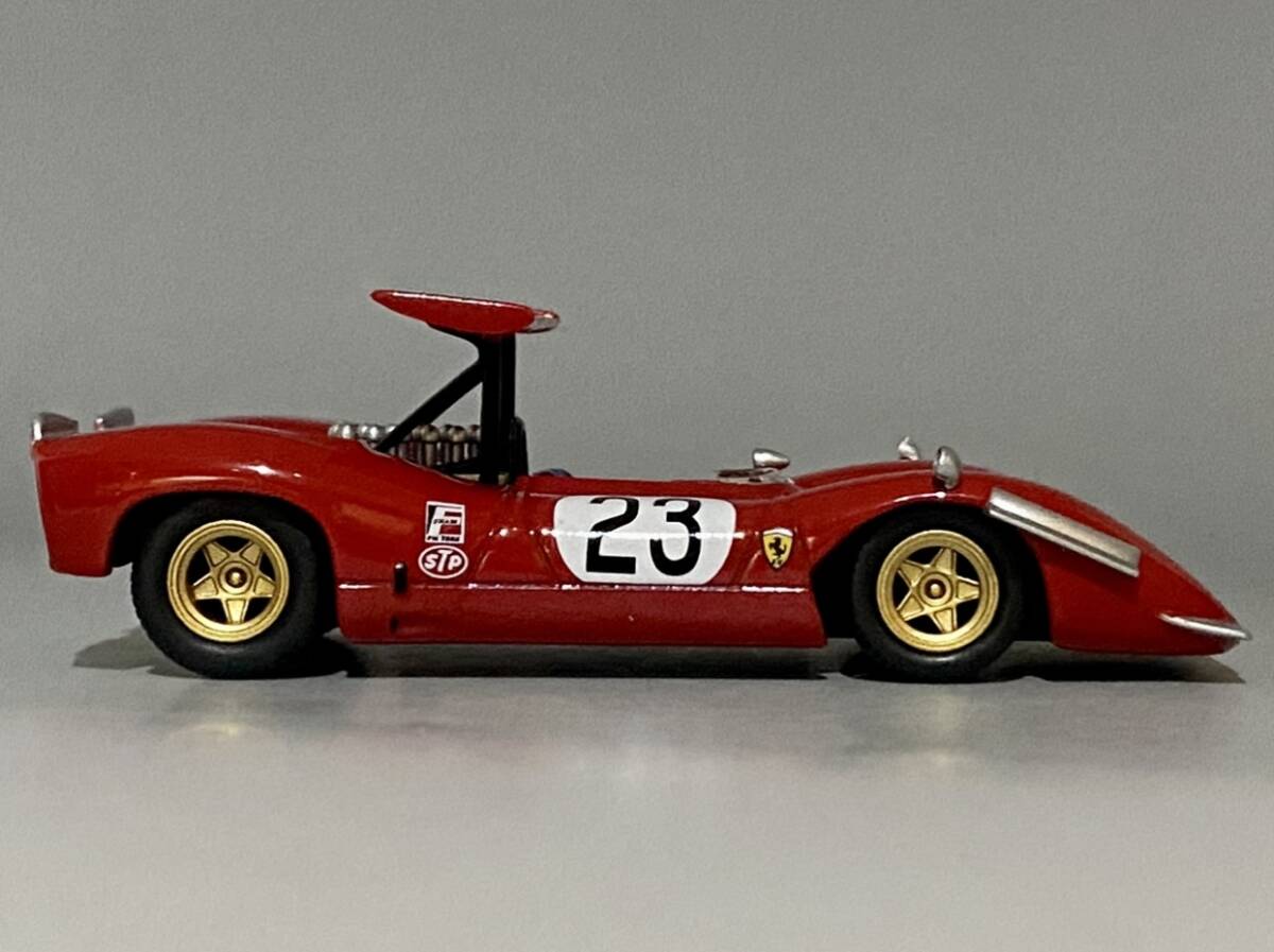 1/43 Ferrari 612 Can Am #23 Las Vegas Grand Prix 1968 ◆ Chris Amon (New Zealand) ◆ フェラーリ クリス エイモン のF1ドライバー_画像5