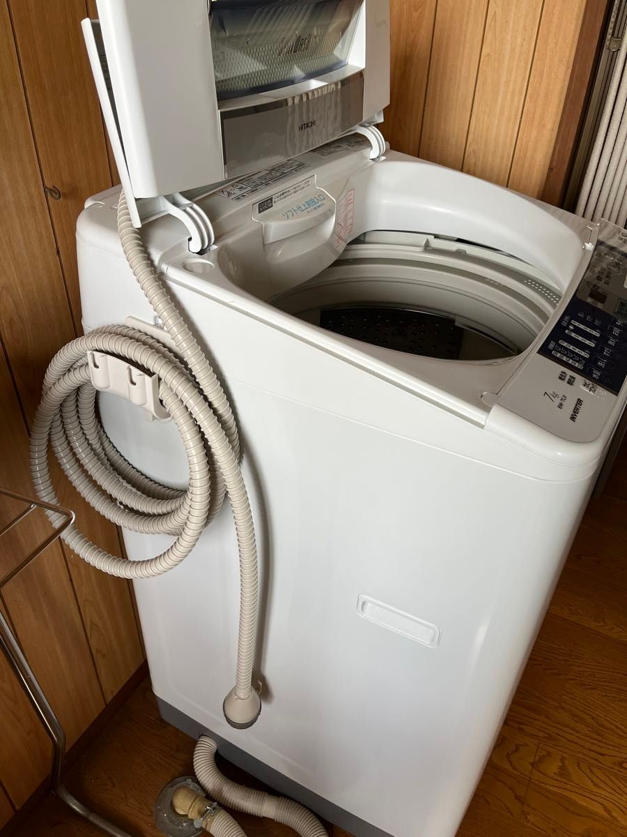 日立 ビートウォッシュ 全自動洗濯機 7kg 2010年製 BW-7LV 日立 ビートウォッシュ 全自動洗濯機 7kg 2010年製 BW-7LV