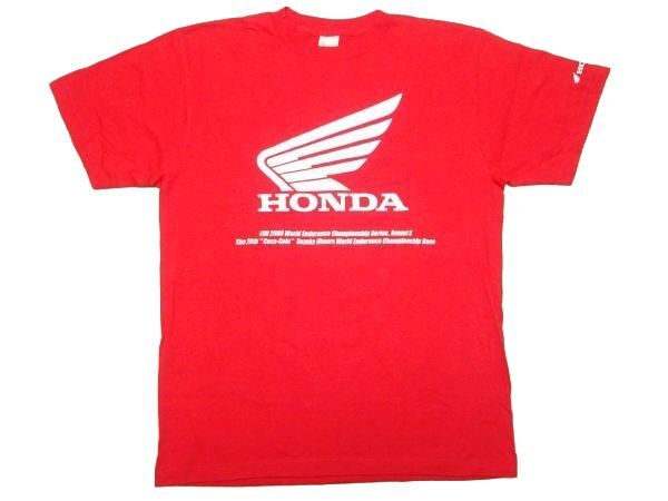 ★ホンダレーシング★鈴鹿8耐Tシャツ/HONDA RACING2006年鈴鹿8時間耐久ロードレースバイクグッズ鈴鹿サーキットウイングロゴ_画像1