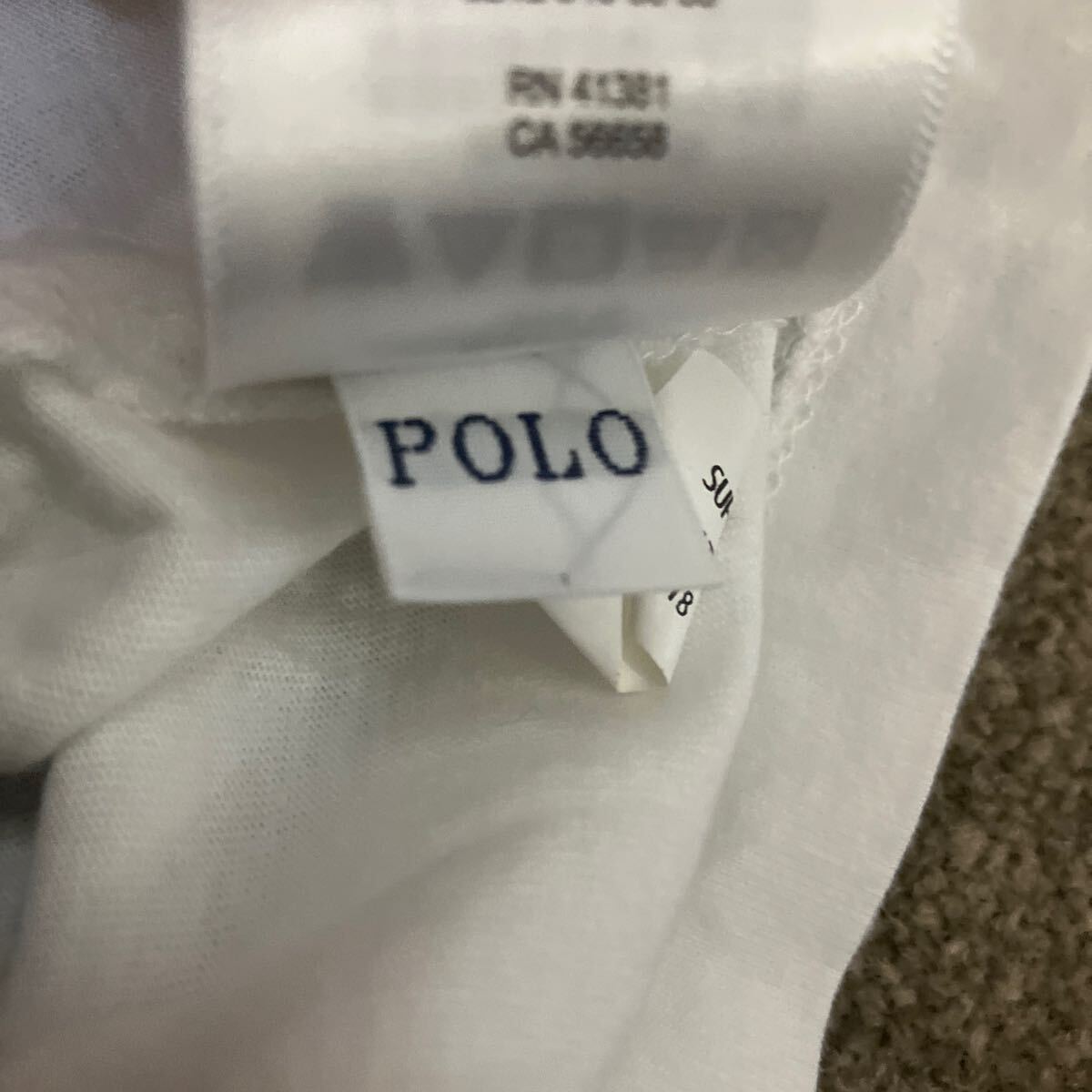 国内正規品 ポロ ラルフローレン 半袖Tシャツ XSサイズ 綿100% (240525)_画像9