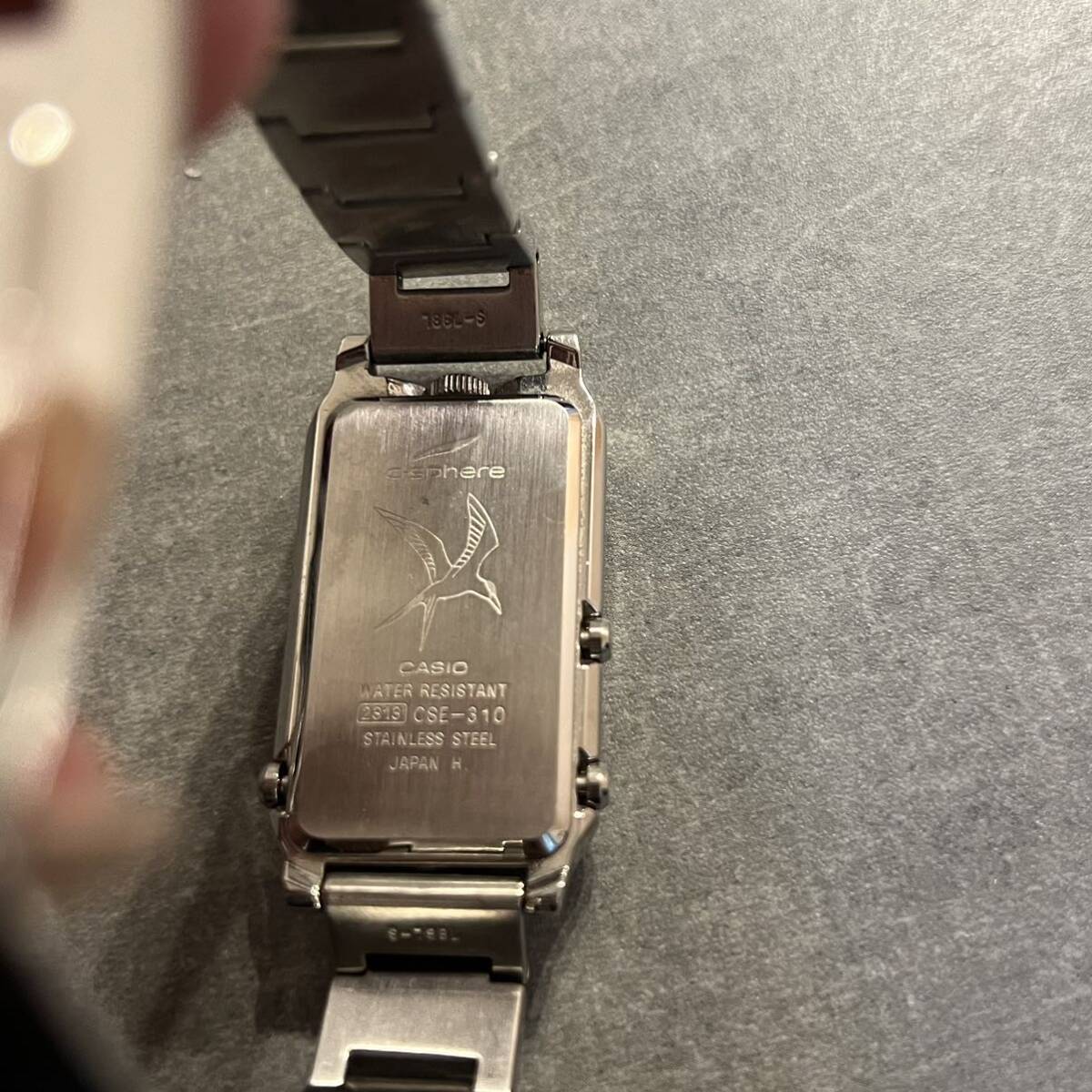 カシオ シースフィア CSE-310 クォーツ デジアナ デュアルタイム 時計 腕時計 ボーイズ　レアcasio_画像3