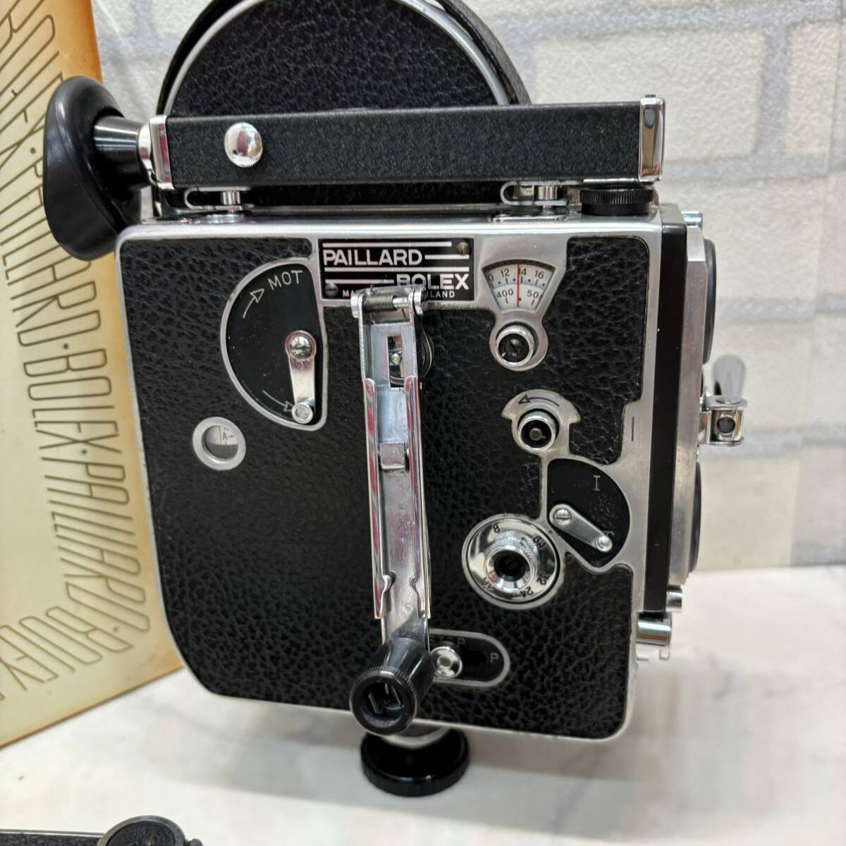 付属品多数 取説 BOLEX paillard ボレックス H16 ズームファインダー付き シネカメラ ムービー フィルム アンティーク パイヤール_画像7