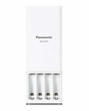 PANASONIC QUICK BATTERY CHARGER USB SACHET MODEL BQ-CC57 USAGE AS MOBILE BATTERY AC ADAPTER IN BALK CASE NO C5_画像1