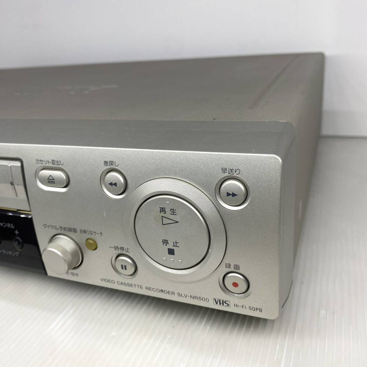 【メンテナンス済み】SONY VHSビデオデッキ ソニー SLV-NR500 新品ゴムベルト 快適動作保証 全国送料無料_画像3