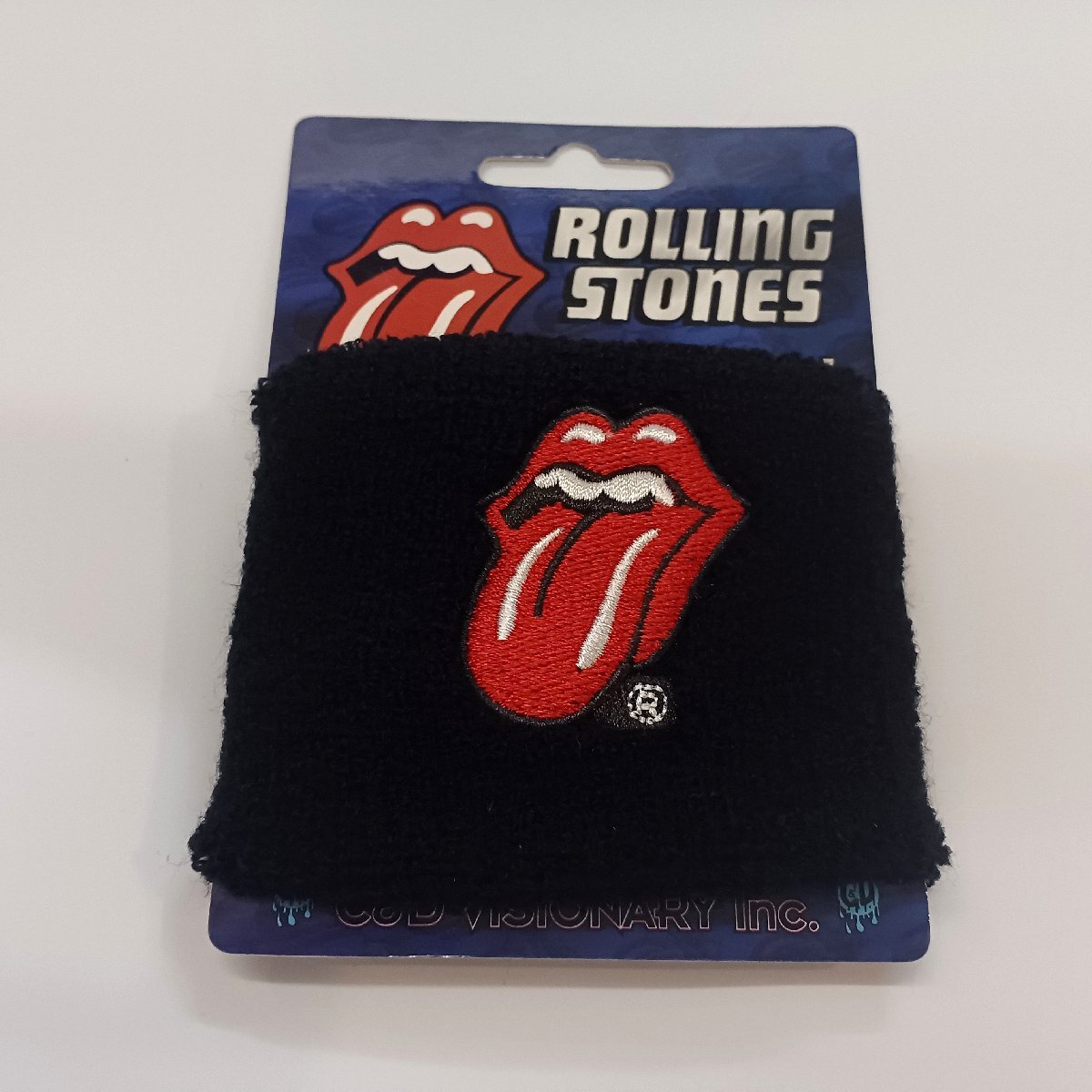 ★ Rolling Stones Wristband リストバンド / ローリング ストーンズ 正規ライセンスグッズ_画像1