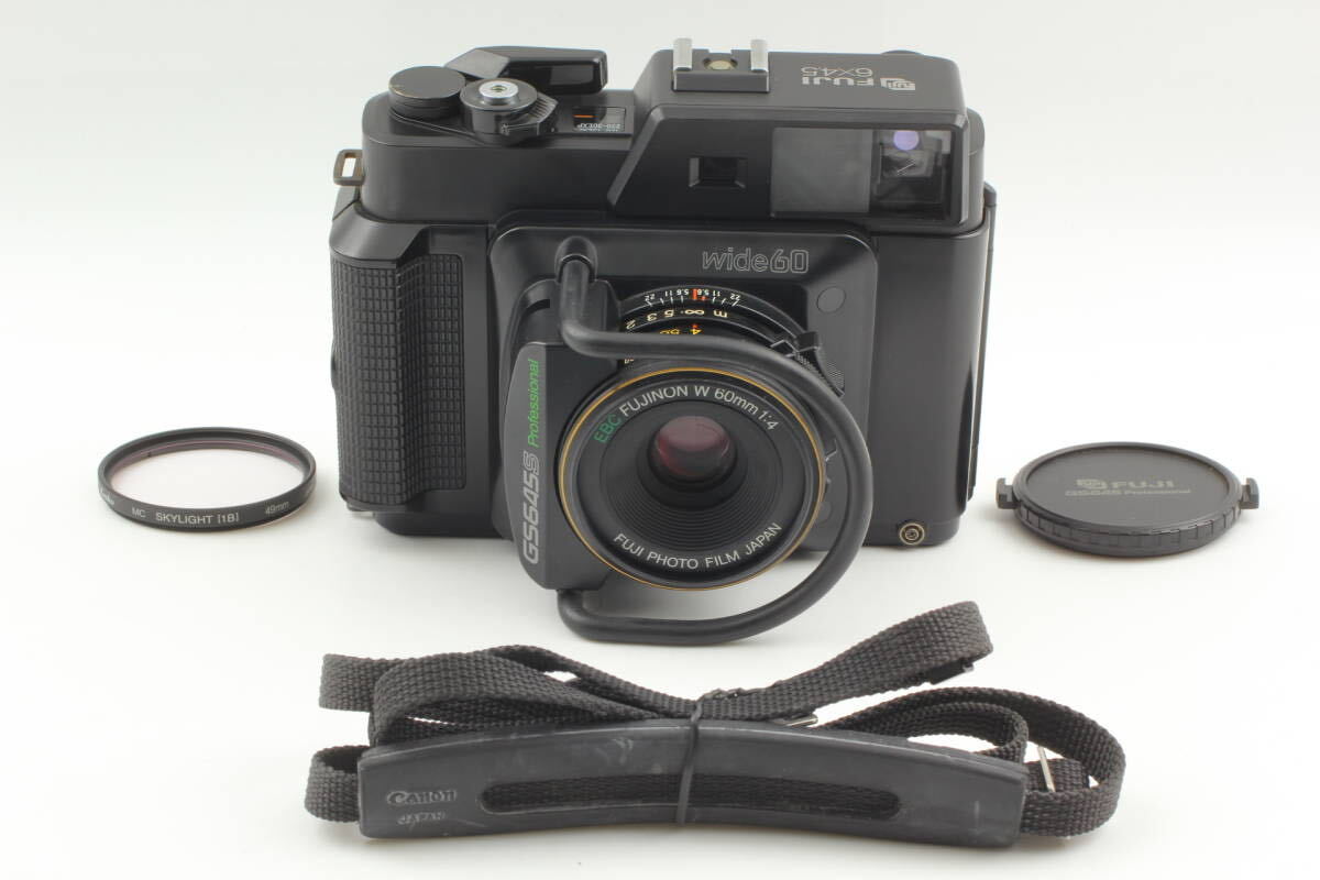 1円スタート[美品]Fujifilm Fuji 富士フィルム GS645S Pro Wide60 w/ EBC 60mm F4 C-110867379_画像3