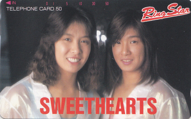 SWEET HEARTS ／女子プロレス【テレカ】 S.5.13 ★送料最安60円～_画像1