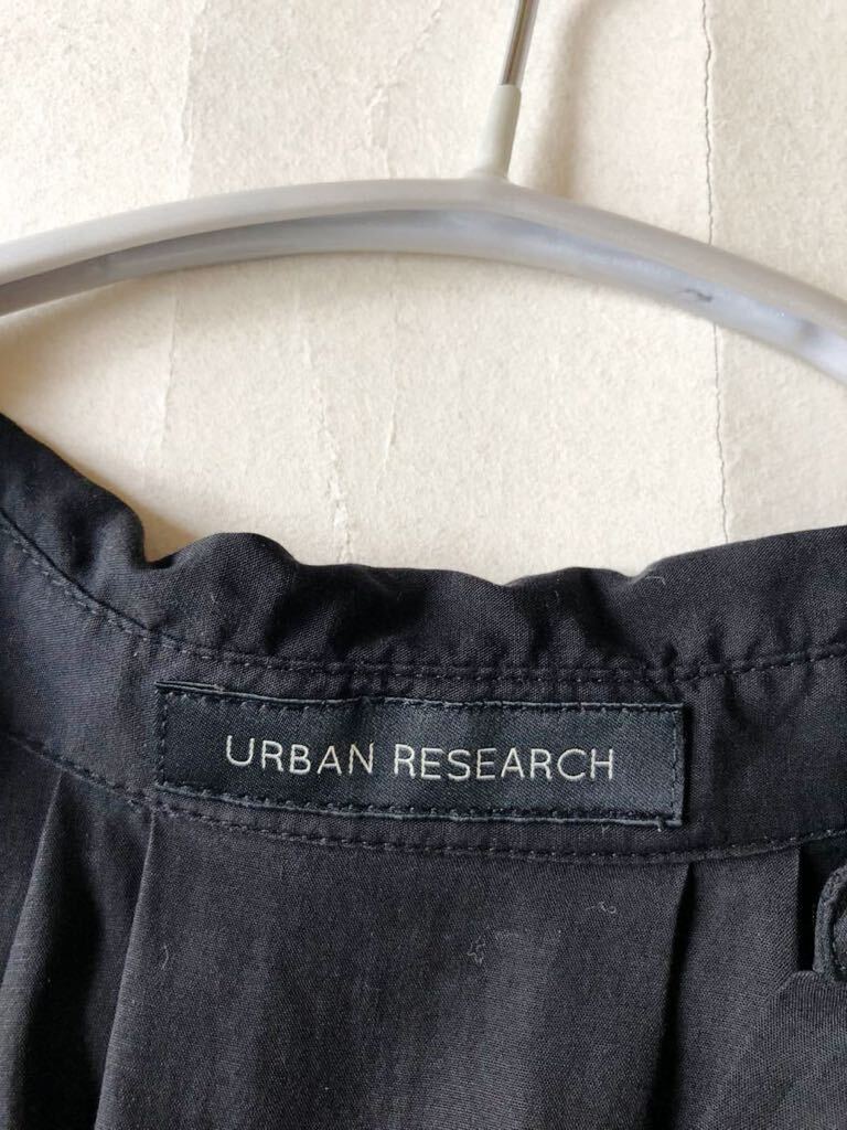  Urban Research URBAN RESEARCH adult pretty easy waist do Lost ribbon Skipper shirt One-piece!