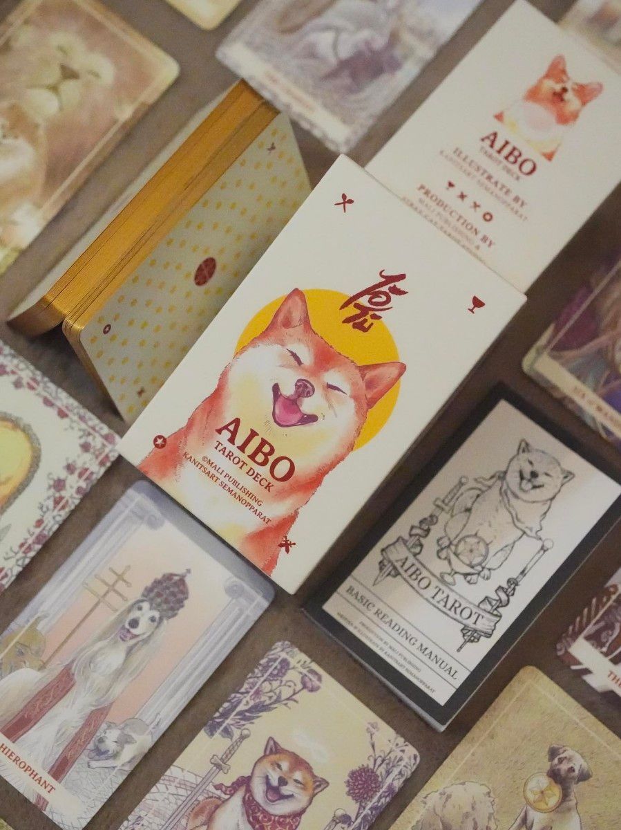 正規品! 2023年 AIBO Tarot アイボ 犬のタロットカード