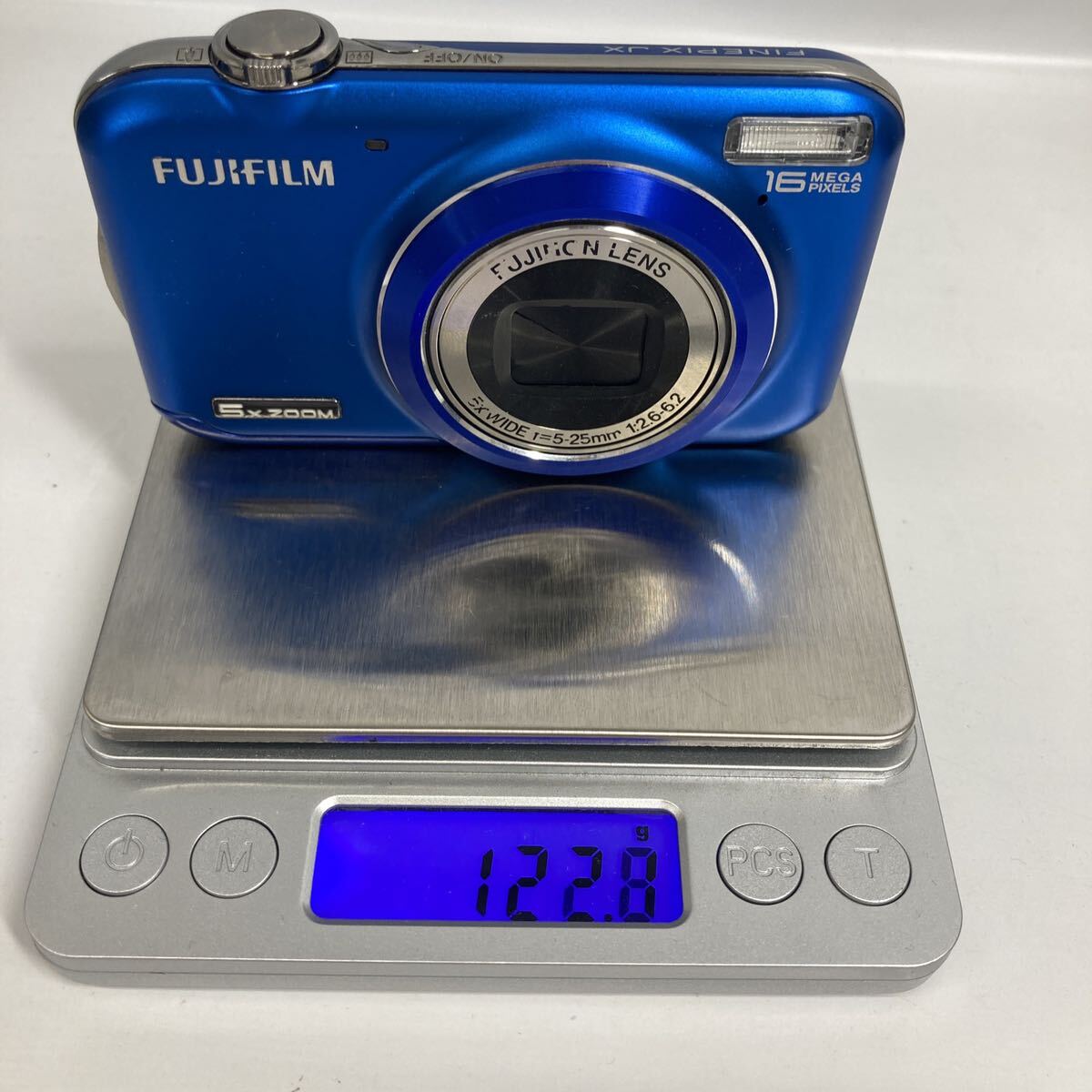 【動作品】FUJIFILM 富士フィルム　FinePix JX400 コンパクトデジタルカメラ バッテリー付属 SDカード8GB付属_画像9