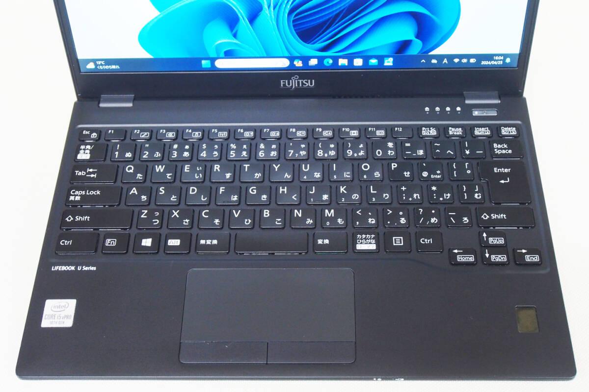 【1円～】爆速！バッテリー良好 Win11＆Office2019搭載 極軽極薄PC LIFEBOOK U9310/D i5-10310U 8G NVMeSSD256G 13.3FHD WiFi6 2021年製の画像2