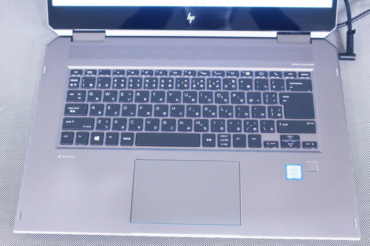 【1円～】Win11 大画面タブレットスタイル可能 Office搭載 HP ZBook Studio x360 G5 LTE i7-8750H 32G NVMe512G Quadro P1000-4G 15.6FHD_画像3