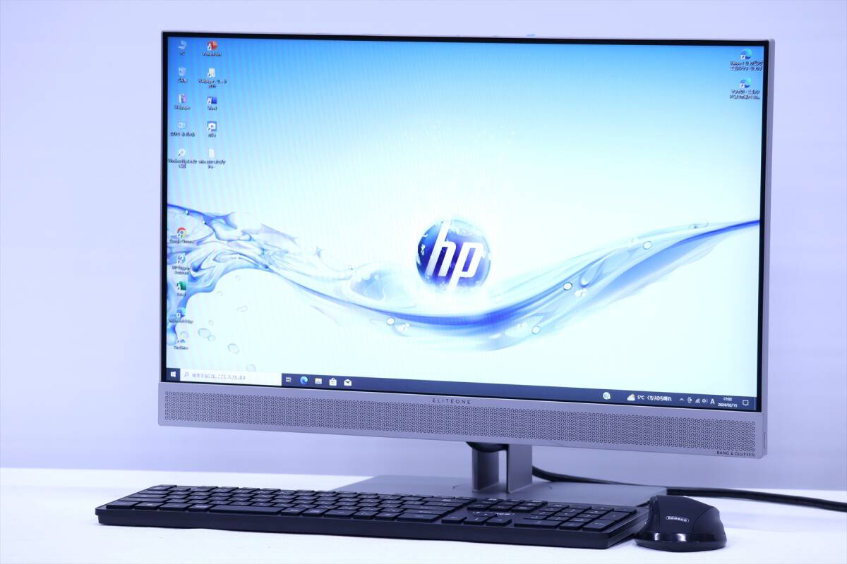 [1 иен ~]Office2021 установка!. рама вращение дисплей стильный PC!HP EliteOne 800 G5 i5-9500 RAM8G SSD512G 23.8FHD Win10