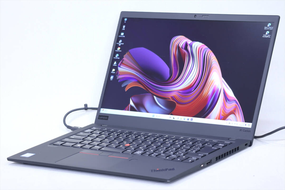 【即配】2020年出荷！Corei7 Windows11搭載！ThinkPad X1 Carbon Gen7 i7-8565U メモリ8G SSD256G 14.0FHD_画像1