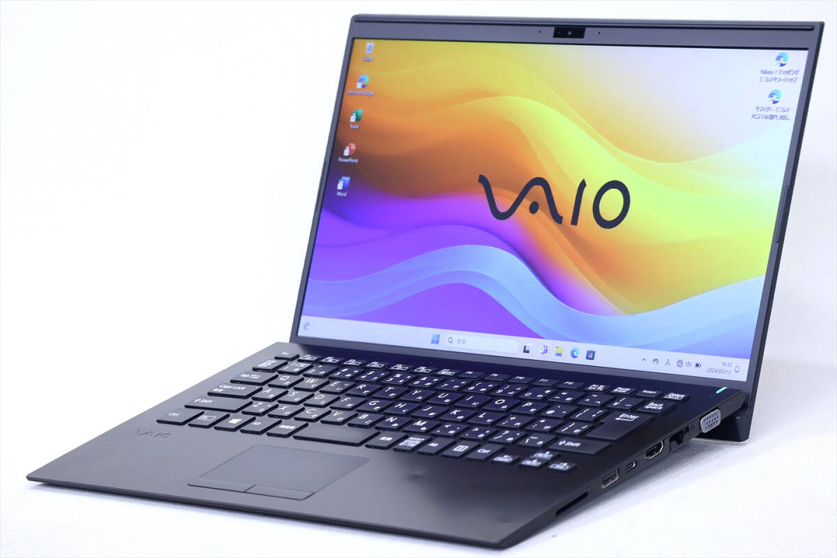 【即配】Corei7モデル！快適メモリ Office2019搭載！VAIO ProPK VJPK11C11N i7-8565U RAM16G SSD256G 14FHD Windows11_画像1