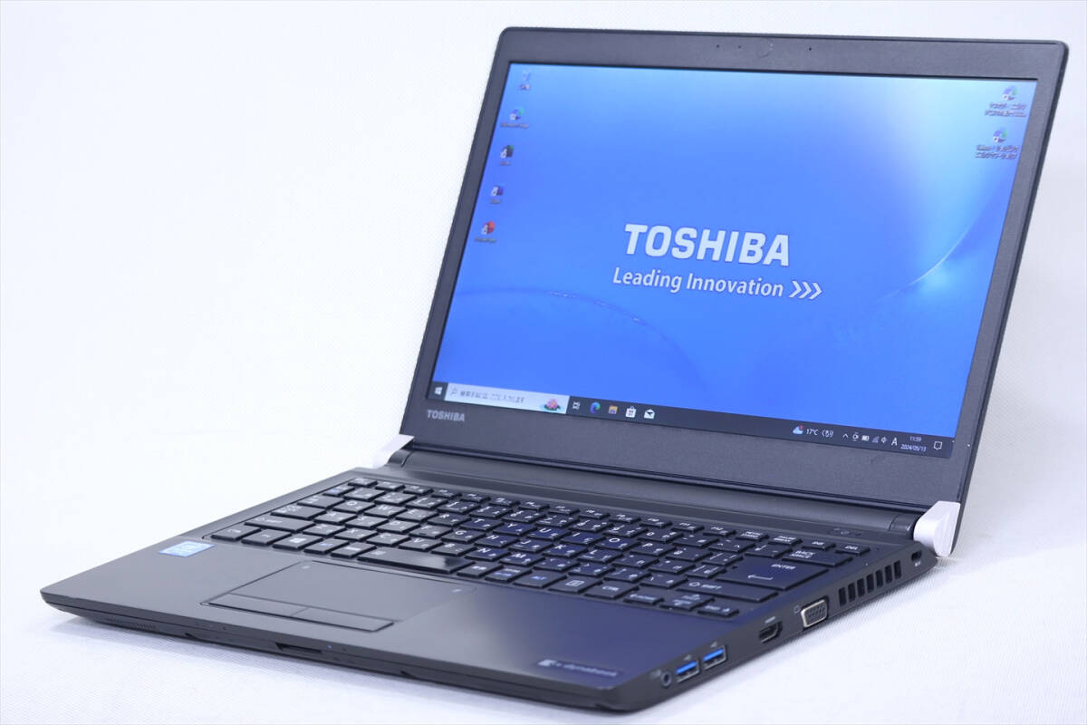 【即配】コスパ抜群！バッテリー良好！Office2019搭載！軽量PC！dynabook R73/H Celeron3865U RAM8GB SSD128GB 13.3TFT Win10_画像1