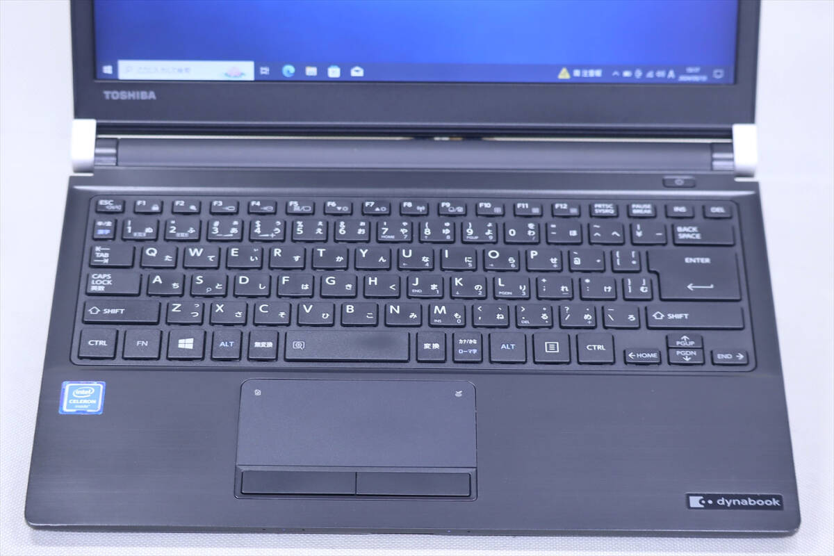 【即配】格安！コスパ最強！バッテリー良好！Office2019搭載即戦力PC！dynabook R73/J Celeron 3865U RAM8GB SSD128GB 13.3TFT Win10_画像2