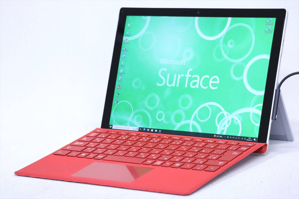 【1円～】Office2019搭載！LTE対応！高性能タブレットPC！Surface Pro 5 i5-7300U RAM8G SSD256G 12.3PixelSense Win10 キーボード付属_画像1