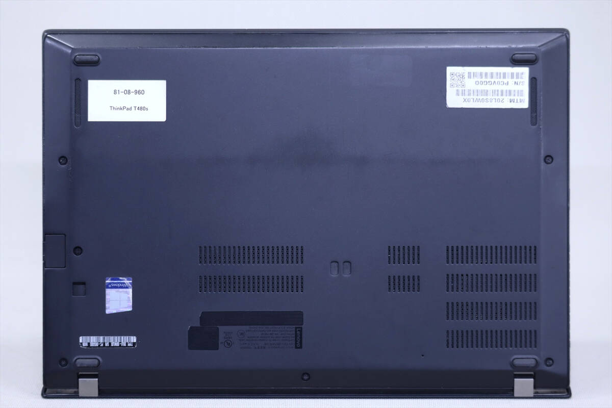 【1S～】タッチ液晶 Corei7モデル！バッテリー良好！大容量SSD搭載！ThinkPad T480s i7-8650U RAM16G SSD512G 14.0FHD Win10 Thunderbolt3_画像6