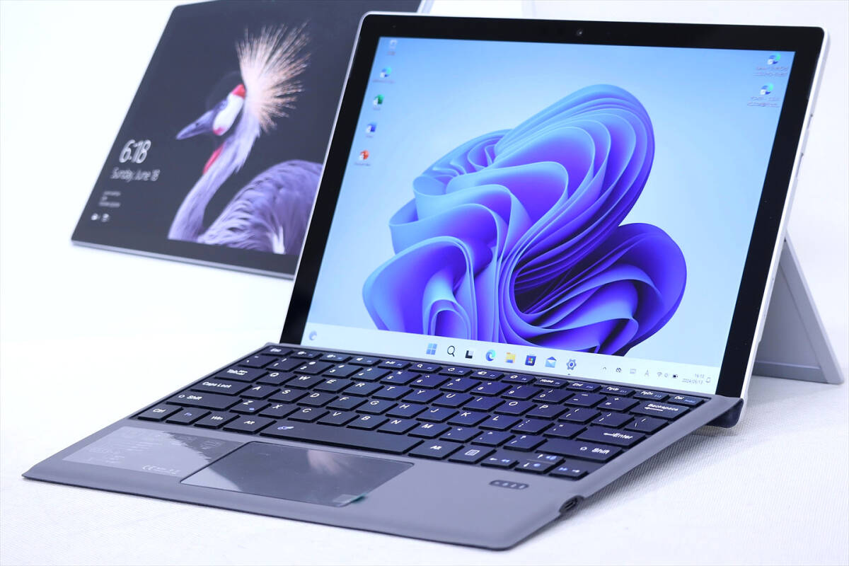 【1円～】Windows11 Office2019搭載！LTE対応！高性能タブレットPC！Surface Pro 5 i5-7300U RAM4GB SSD128GB 12.3PixelSense 元箱付属_画像1