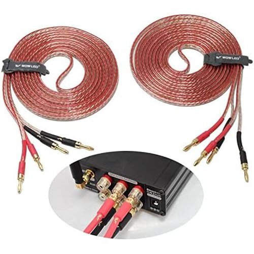 UCINNOVATE plug banana final product element original copper speaker cable 13AWG banana plug has processed 202