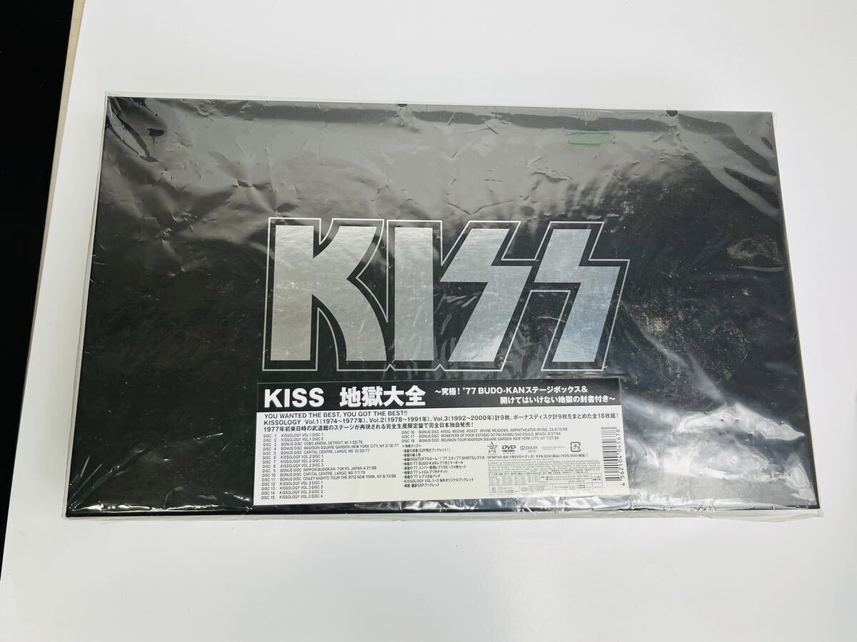 【1円スタート】キッス 地獄大全 究極！ '77 BUDO-KANステージボックス＆開けてはいけない 〜 KISS KISSOLOGY DVD 18枚組 BOX の画像2