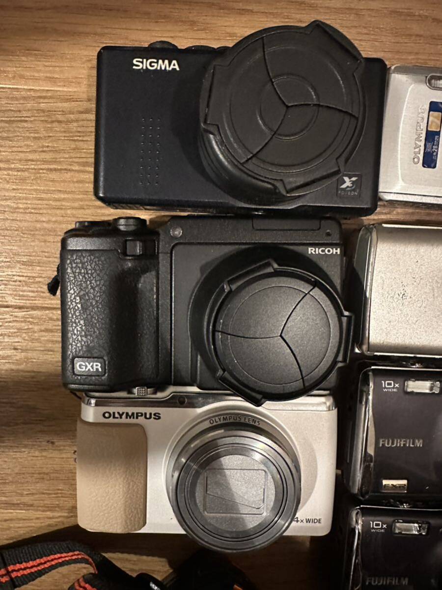 【大量1円スタート】Canon Nikon OLYMPUS SONY FUJIFILM デジカメ コンパクトデジタルカメラ 大量セット 51台 まとめて 動作未確認_画像7