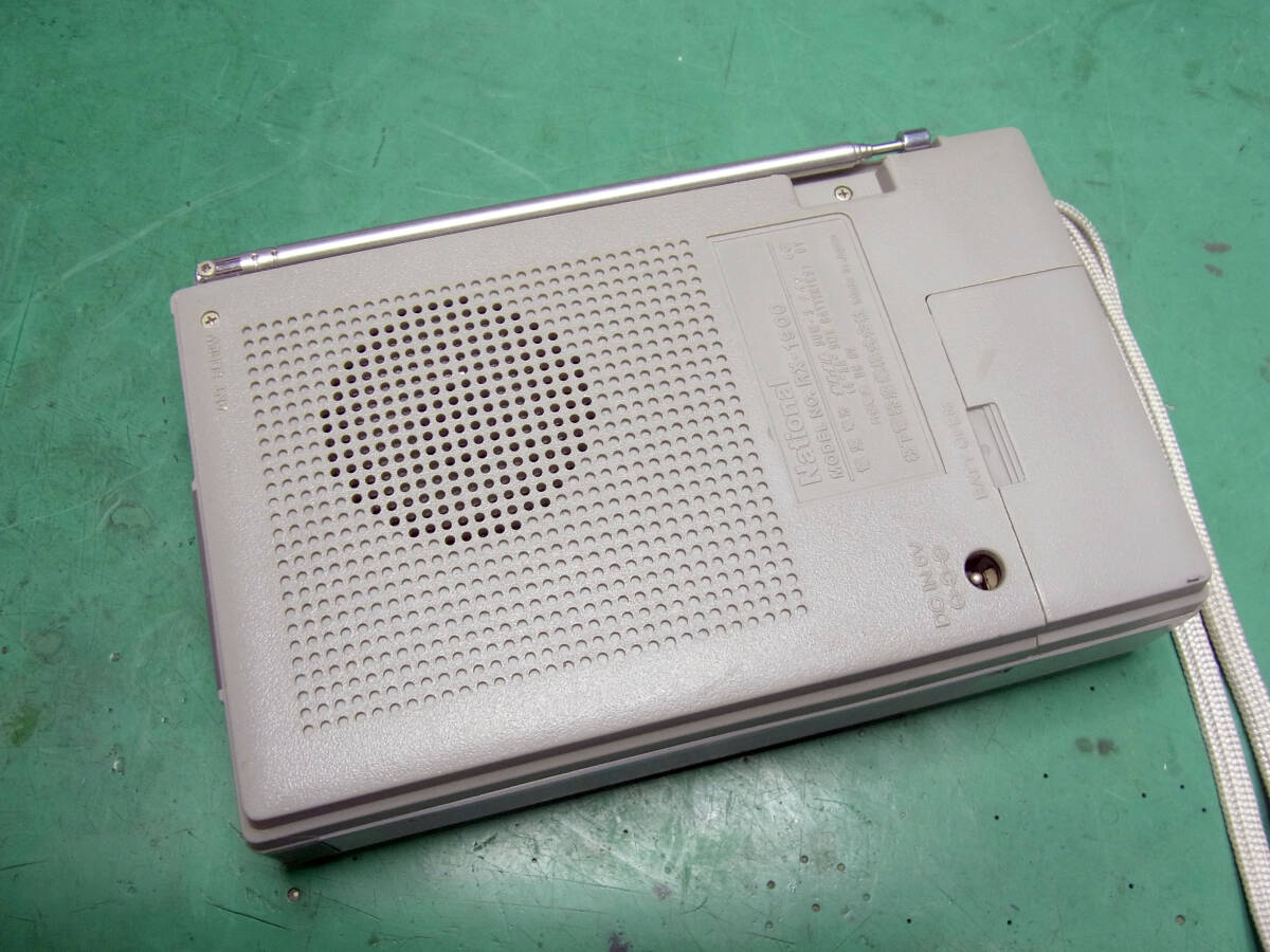 National　RX-1900　FM-AM 2-BAND RADIO CASSETTE RECORDER　メンテナンス 80S 昭和 レトロ　整備品_画像3