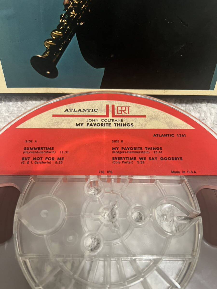 JAZZオープンリールテープ John Coltrane My Favorite Thincs GRT ATLANTIC 1361の画像2