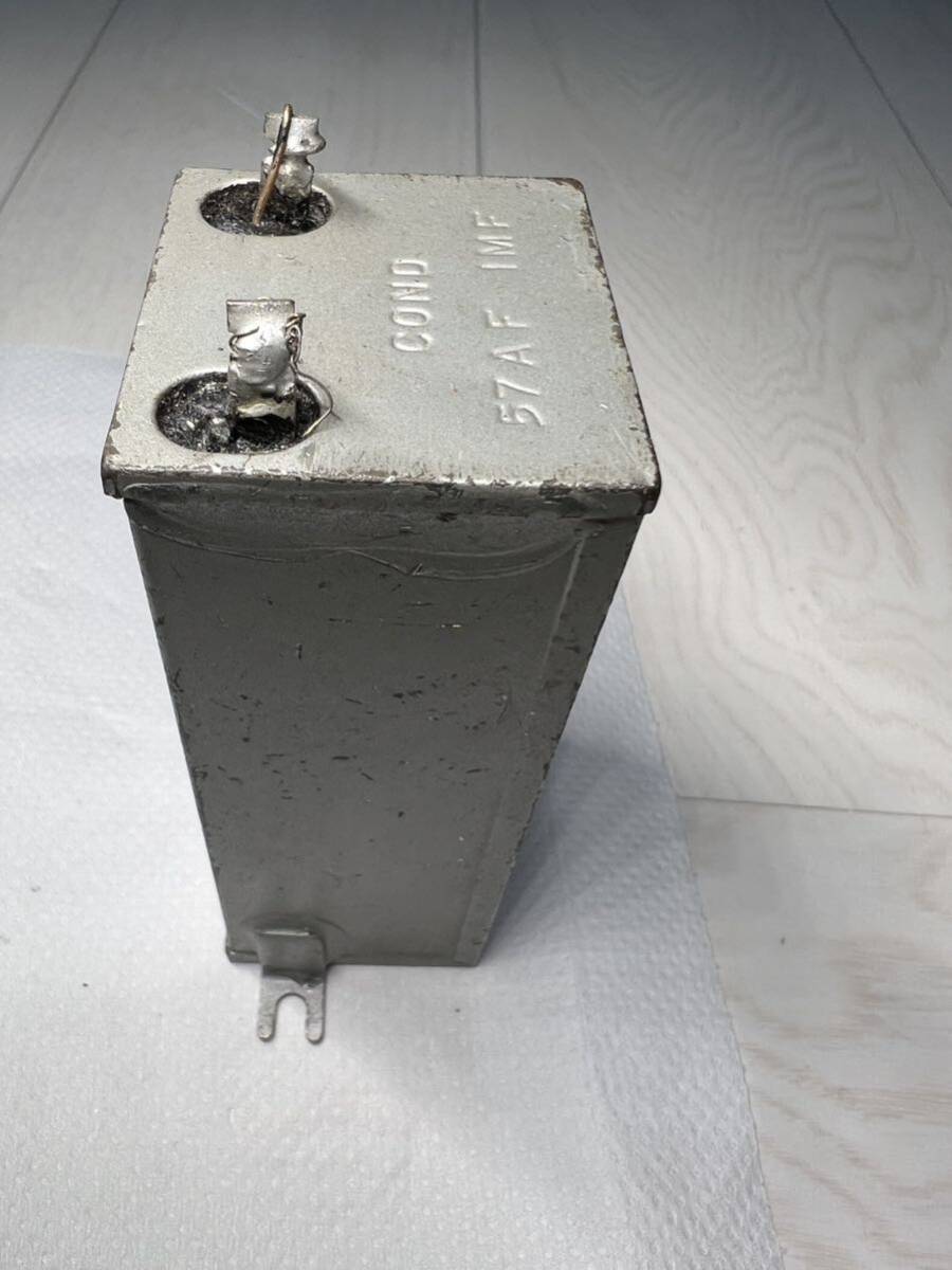 WESTERN ELECTRIC 57 A F 1MF Western electric COND 57AF 1MF condenser 1 piece 