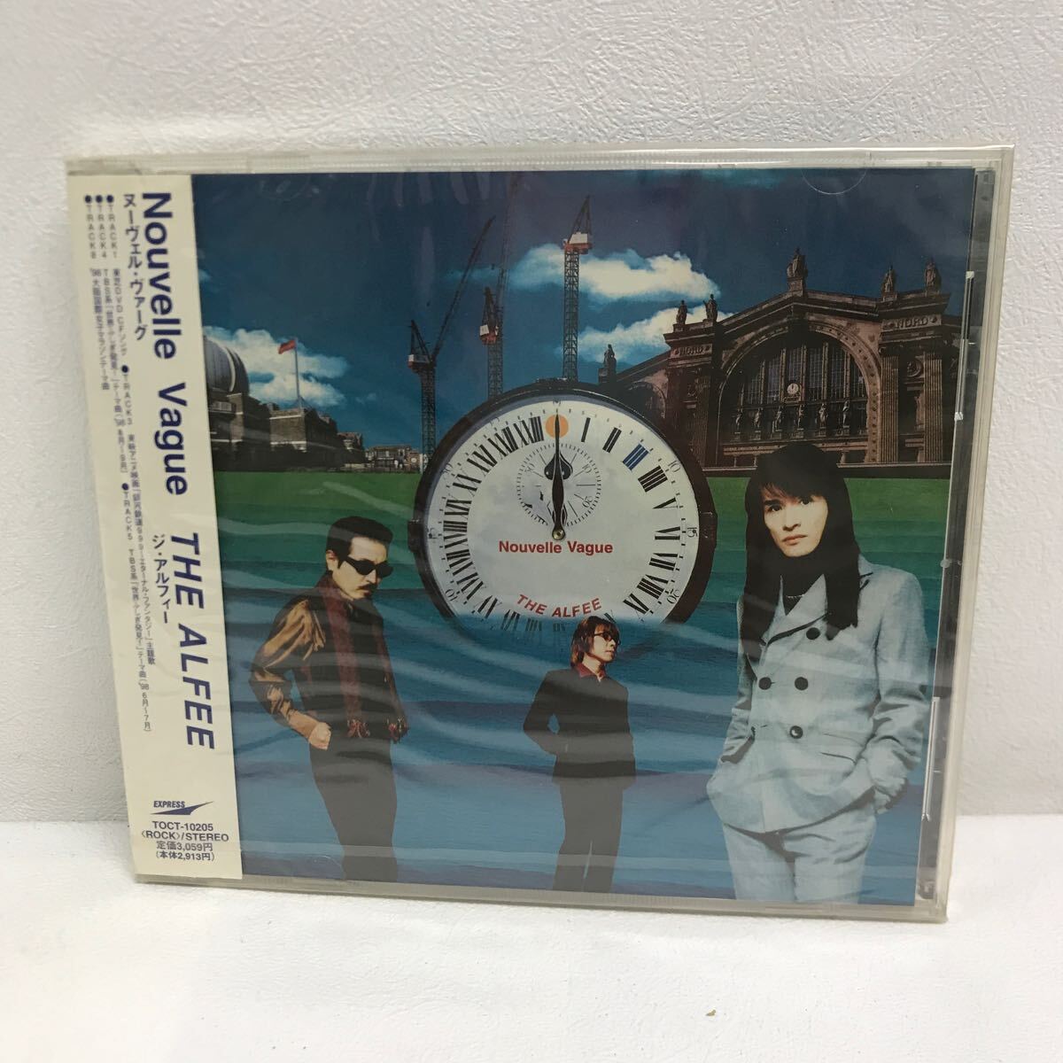 I0507A3 нераспечатанный *THE ALFEE Nouvelle Vaguen-veru*va-gCD музыка Японская музыка с поясом оби Toshiba EMI / Crisis Game / Pride / CRASH! др. 