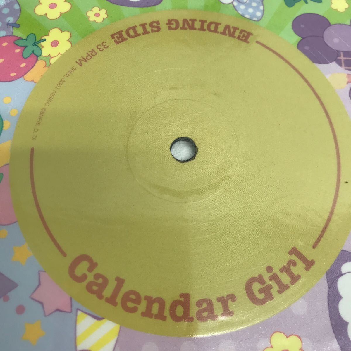 I0509A3 Aikatsu! календарь девушка Calendar Girl LP запись музыка аниме SRML-3001 Picture запись /.. белка более того STAR ANIS