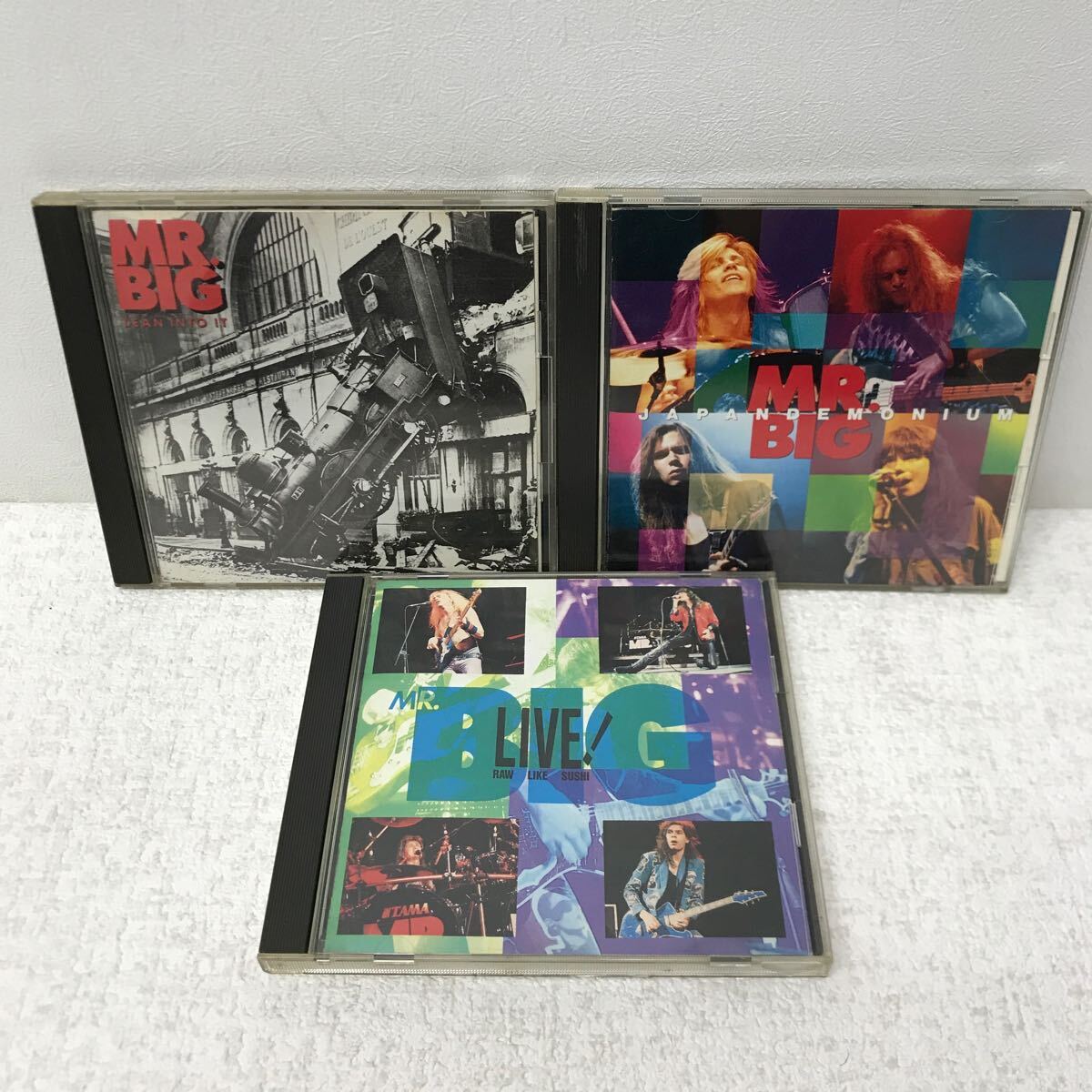 I0515D3 MR.BIG ミスター・ビッグ CD 7巻セット 音楽 洋楽 ロック / LIVE! / LEAN INTO IT / JAPANDEMONIUM / bump ahead / WILD WORLD 他_画像6