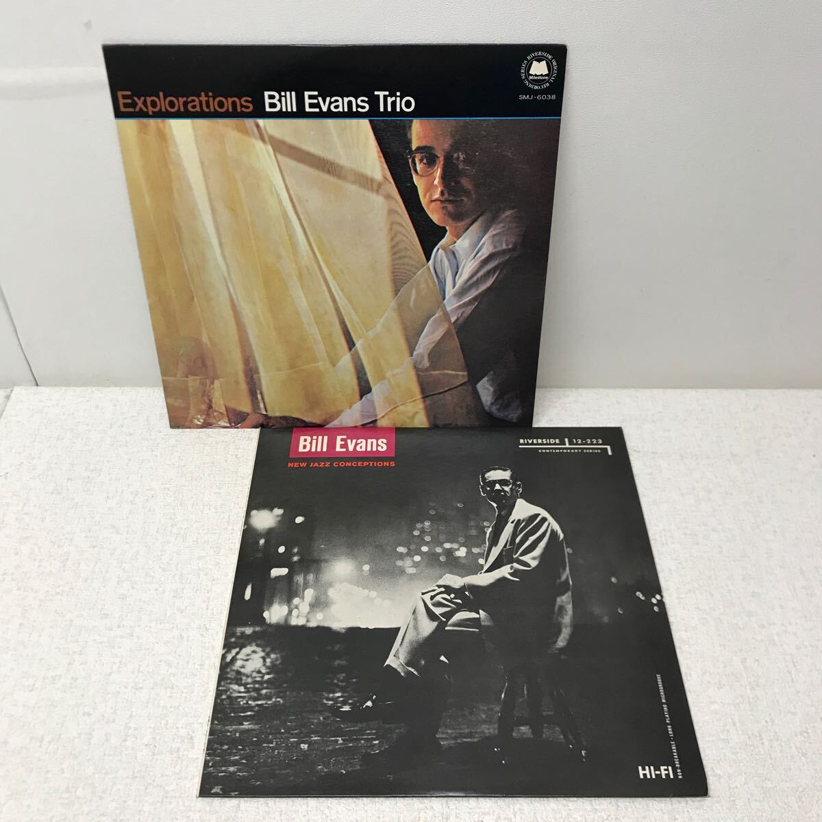 I0517A3 ビル・エヴァンス BILL EVANS LP レコード 2巻セット 音楽 洋楽 ジャズ JAZZ 国内盤 / New JAZZ Conceptions / EXPLORATIONS_画像1