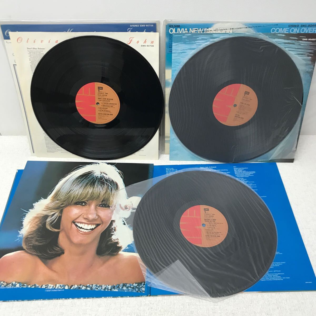 I0517B3 まとめ★オリビア・ニュートン・ジョン OLIVIA NEWTON-JOHN LP レコード 10巻セット 音楽 洋楽 きらめく光のように 他_画像7