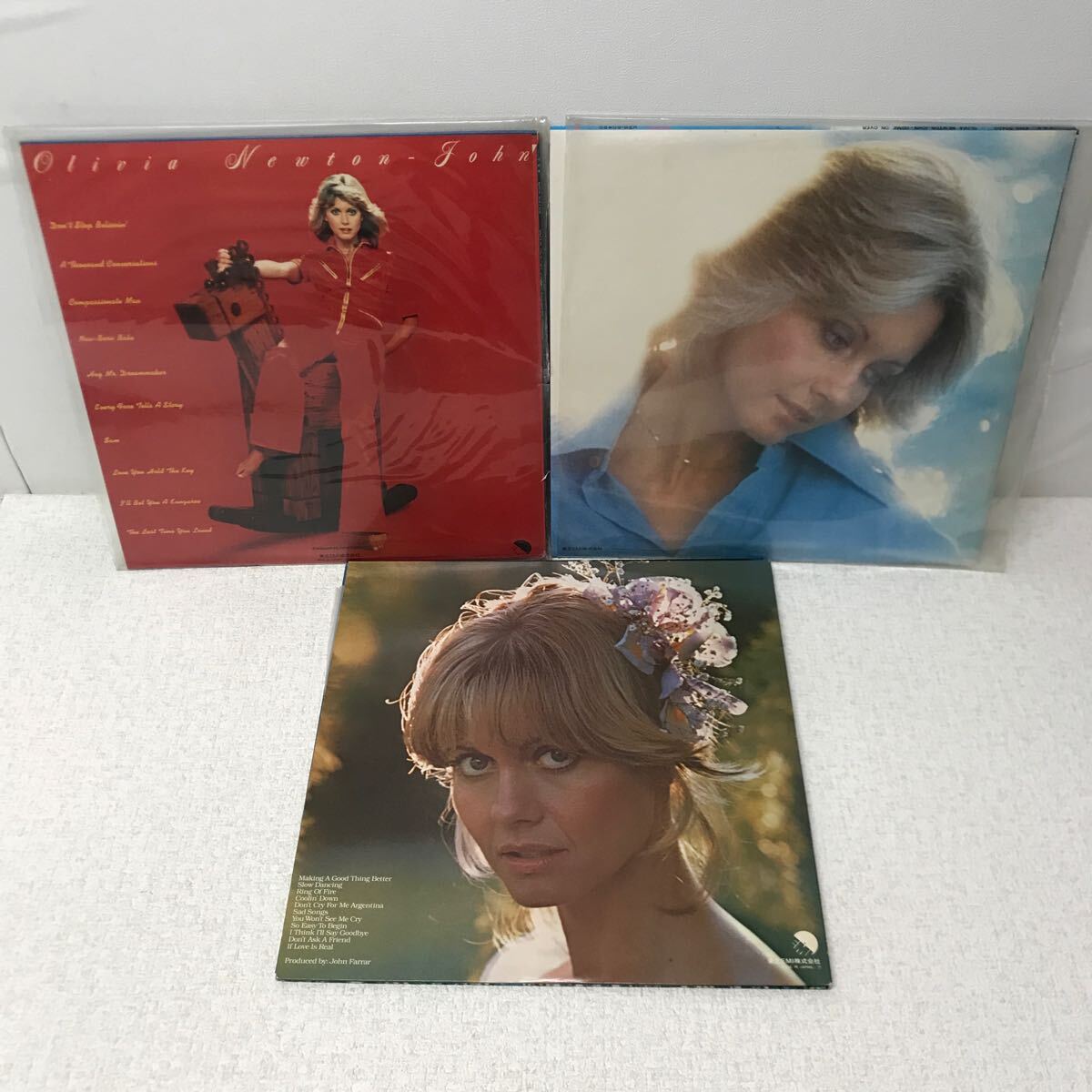 I0517B3 まとめ★オリビア・ニュートン・ジョン OLIVIA NEWTON-JOHN LP レコード 10巻セット 音楽 洋楽 きらめく光のように 他_画像6