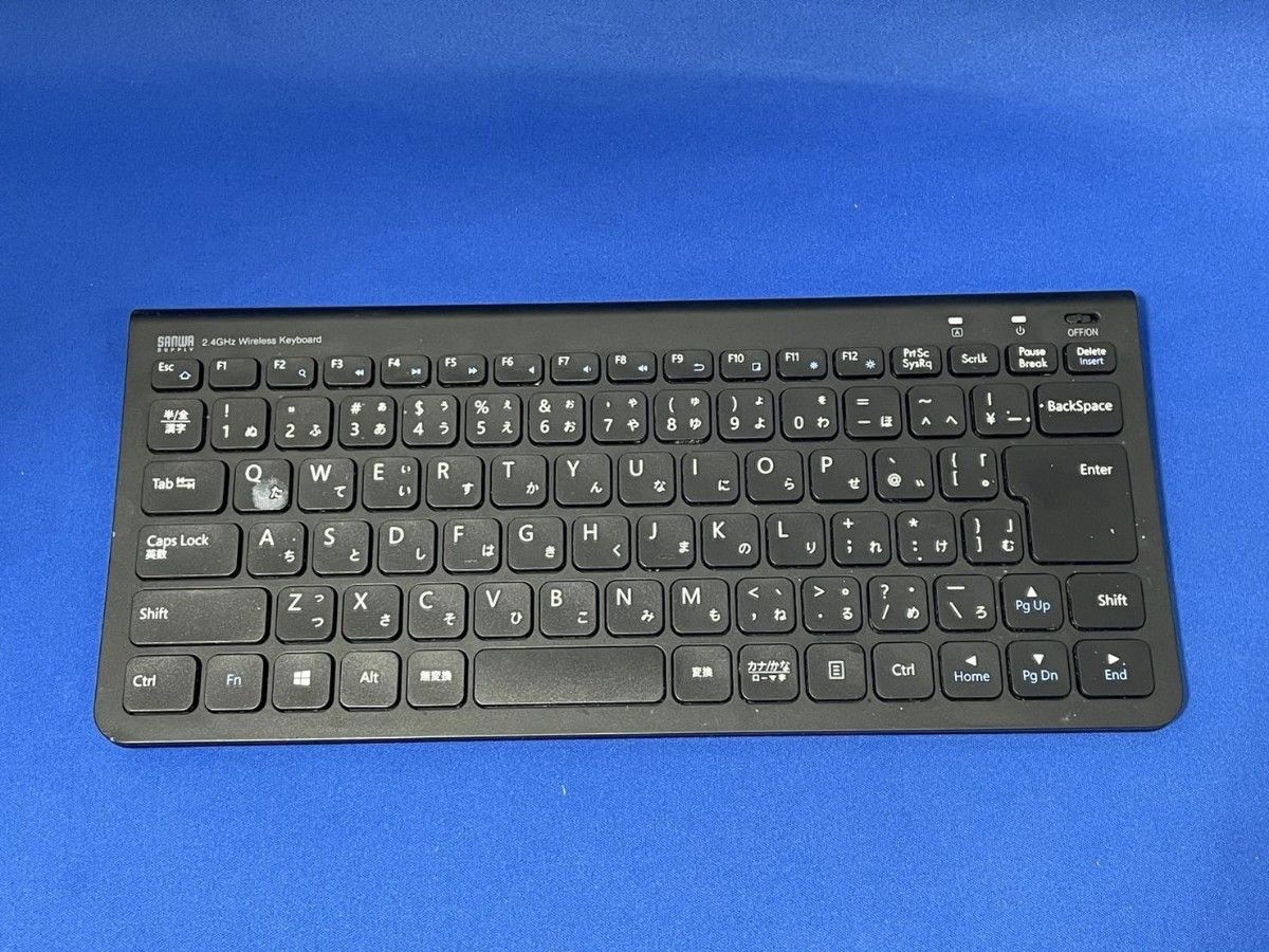 SANWA SUPPLY SKB-WL32BK ワイヤレスキーボード 小型極薄