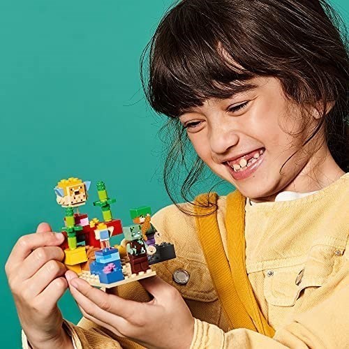 レゴ(LEGO) マインクラフト サンゴ礁 21164 新品 おもちゃ ブロック プレゼント テレビゲーム 未使用品 海 男の子 女の子 7歳以上_画像6
