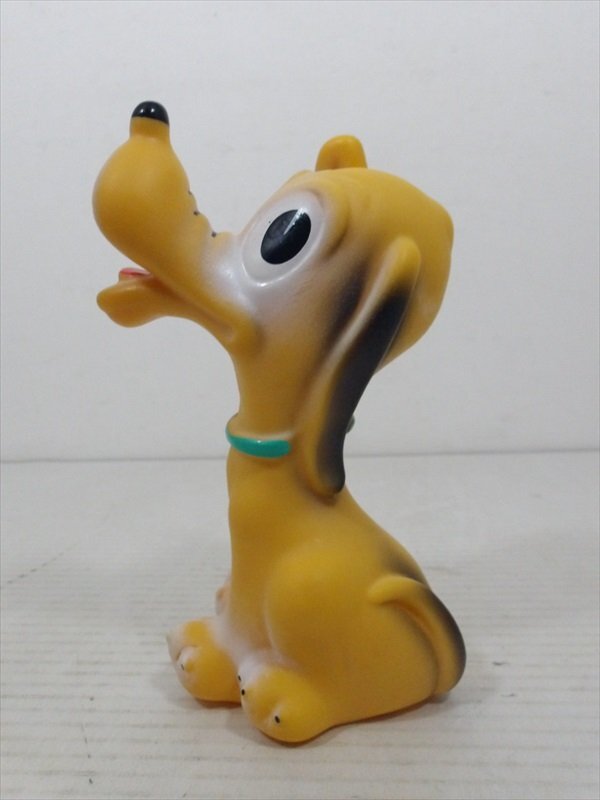 Disney Pluto sofvi Vintage подлинная вещь Disney звук ... кукла PLUTO фигурка смешанные товары 