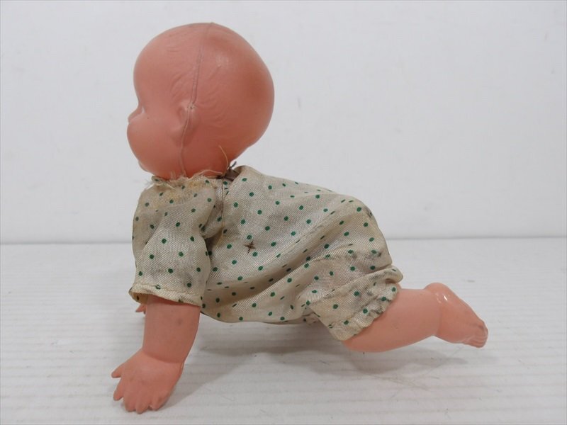 CRAWLING BABYzen my type occupied Japan 1947~1952 year that time thing made in Japan cell Lloyd tin plate baby doll miscellaneous goods 