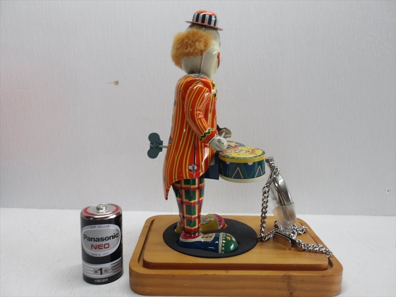 FOSSIL/T.K TOYS CIRCUS CLOWN ブリキ ゼンマイ式 懐中時計付き FOSSIL/T.K TOYS CIRCUS CLOWN ブリキ ゼンマイ式 懐中時計付き