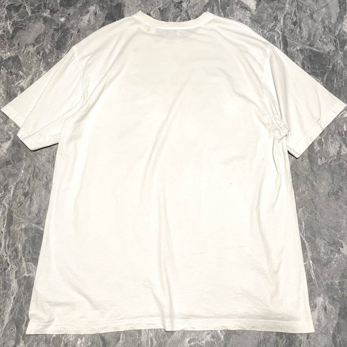 バーバリー【現行タグ 最高峰ラグジュアリー】BURBERRY LONDON ENGLAND Tシャツ XLサイズ ロゴ ユニオンジャック 半袖カットソー ホワイト_画像2