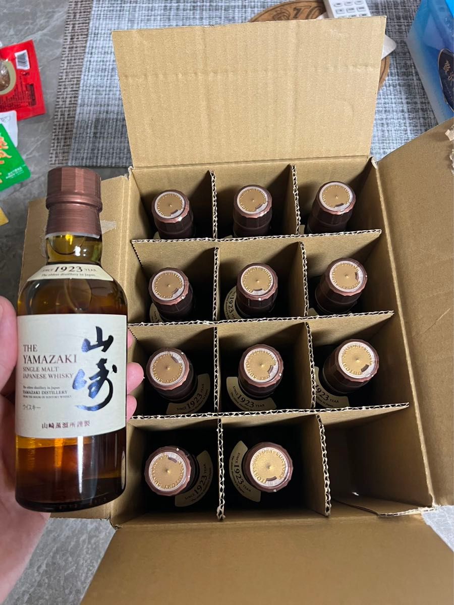 山崎 ウイスキー 180ml 12本 ダンボール付き|Yahoo!フリマ(旧 山崎 ウイスキー 180ml 12本 ダンボール付き|Yahoo!フリマ(旧